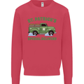 St Patricks Beer Delivery Funny Alcohol Guiness Kids Sweatshirt Jumper Heliconia