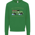 St Patricks Beer Delivery Funny Alcohol Guiness Kids Sweatshirt Jumper Irish Green