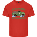 St Patricks Beer Delivery Funny Alcohol Guiness Kids T-Shirt Childrens Red