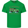 St Patricks Beer Delivery Funny Alcohol Guiness Mens Cotton T-Shirt Tee Top Irish Green