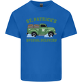 St Patricks Beer Delivery Funny Alcohol Guiness Mens Cotton T-Shirt Tee Top Royal Blue