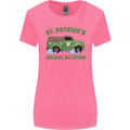 St Patricks Beer Delivery Funny Alcohol Guiness Womens Wider Cut T-Shirt Azalea