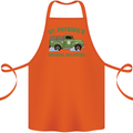 St Patricks Beer Delivery Funny Alcohol Guinness Cotton Apron 100% Organic Orange