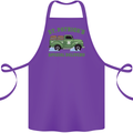 St Patricks Beer Delivery Funny Alcohol Guinness Cotton Apron 100% Organic Purple