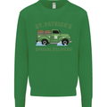 St Patricks Beer Delivery Funny Alcohol Guinness Kids Sweatshirt Jumper Irish Green