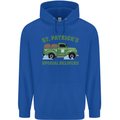 St Patricks Beer Delivery Funny Alcohol Guinness Mens 80% Cotton Hoodie Royal Blue