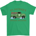 St Patricks Beer Delivery Funny Alcohol Guinness Mens T-Shirt 100% Cotton Irish Green