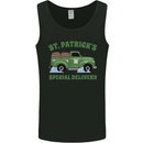 St Patricks Beer Delivery Funny Alcohol Guinness Mens Vest Tank Top Black
