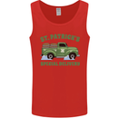 St Patricks Beer Delivery Funny Alcohol Guinness Mens Vest Tank Top Red