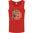St Patricks Day Ice Hockey Mens Vest Tank Top Red