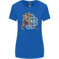 St Patricks Day Ice Hockey Womens Wider Cut T-Shirt Royal Blue