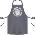 St Patricks Day Kiss Me Im a Little Bit Irish Cotton Apron 100% Organic Steel