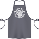 St Patricks Day Kiss Me Im a Little Bit Irish Cotton Apron 100% Organic Steel