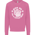 St Patricks Day Kiss Me Im a Little Bit Irish Mens Sweatshirt Jumper Azalea
