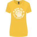 St Patricks Day Kiss Me Im a Little Bit Irish Womens Wider Cut T-Shirt Yellow