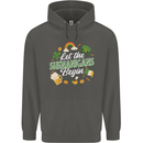 St Patricks Day Let the Shenanigans Begin Childrens Kids Hoodie Storm Grey