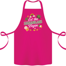 St Patricks Day Let the Shenanigans Begin Cotton Apron 100% Organic Pink