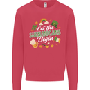 St Patricks Day Let the Shenanigans Begin Kids Sweatshirt Jumper Heliconia