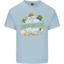 St Patricks Day Let the Shenanigans Begin Kids T-Shirt Childrens Light Blue