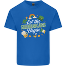 St Patricks Day Let the Shenanigans Begin Kids T-Shirt Childrens Royal Blue