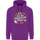 St Patricks Day Let the Shenanigans Begin Mens 80% Cotton Hoodie Purple