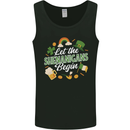 St Patricks Day Let the Shenanigans Begin Mens Vest Tank Top Black