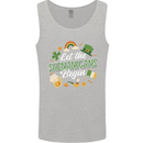St Patricks Day Let the Shenanigans Begin Mens Vest Tank Top Sports Grey