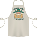 St Patricks Day Shut Up Liver Beer Alcohol Funny Cotton Apron 100% Organic Natural