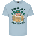 St Patricks Day Shut Up Liver Beer Alcohol Funny Kids T-Shirt Childrens Light Blue