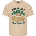 St Patricks Day Shut Up Liver Beer Alcohol Funny Mens Cotton T-Shirt Tee Top Sand