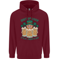 St Patricks Day Shut Up Liver Funny Beer Alcohol Childrens Kids Hoodie Maroon