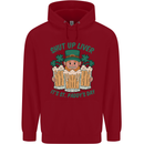 St Patricks Day Shut Up Liver Funny Beer Alcohol Childrens Kids Hoodie Red
