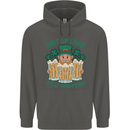 St Patricks Day Shut Up Liver Funny Beer Alcohol Childrens Kids Hoodie Storm Grey