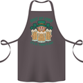 St Patricks Day Shut Up Liver Funny Beer Alcohol Cotton Apron 100% Organic Dark Grey