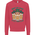St Patricks Day Shut Up Liver Funny Beer Alcohol Kids Sweatshirt Jumper Heliconia