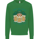 St Patricks Day Shut Up Liver Funny Beer Alcohol Kids Sweatshirt Jumper Irish Green