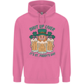 St Patricks Day Shut Up Liver Funny Beer Alcohol Mens 80% Cotton Hoodie Azelea