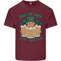 St Patricks Day Shut Up Liver Funny Beer Alcohol Mens Cotton T-Shirt Tee Top Maroon