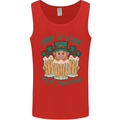 St Patricks Day Shut Up Liver Funny Beer Alcohol Mens Vest Tank Top Red