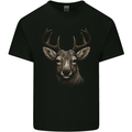 Stag Deer Kids T-Shirt Childrens Black