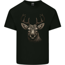 Stag Deer Kids T-Shirt Childrens Black