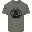 Stand Back El Jefe is Grilling Funny BBQ Skull Kids T-Shirt Childrens Charcoal