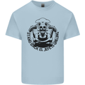 Stand Back El Jefe is Grilling Funny BBQ Skull Mens Cotton T-Shirt Tee Top Light Blue