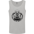 Stand Back El Jefe is Grilling Funny BBQ Skull Mens Vest Tank Top Sports Grey
