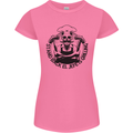 Stand Back El Jefe is Grilling Funny BBQ Skull Womens Petite Cut T-Shirt Azalea