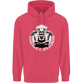 Stand Back El Jefe is Grilling Funny Skull BBQ Childrens Kids Hoodie Heliconia