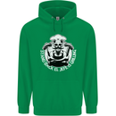 Stand Back El Jefe is Grilling Funny Skull BBQ Childrens Kids Hoodie Irish Green