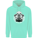 Stand Back El Jefe is Grilling Funny Skull BBQ Childrens Kids Hoodie Peppermint