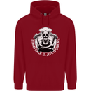 Stand Back El Jefe is Grilling Funny Skull BBQ Childrens Kids Hoodie Red