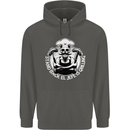 Stand Back El Jefe is Grilling Funny Skull BBQ Childrens Kids Hoodie Storm Grey